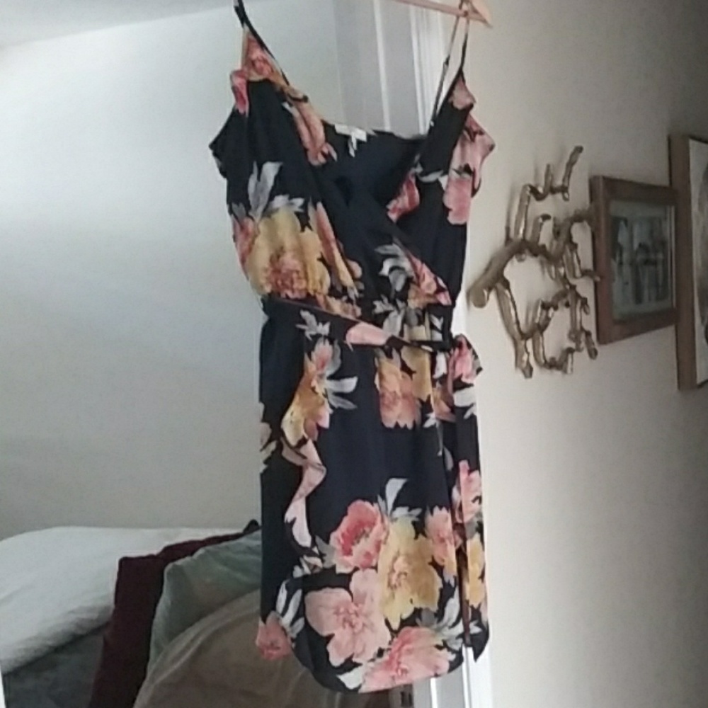 Joie Floral Silk Dress